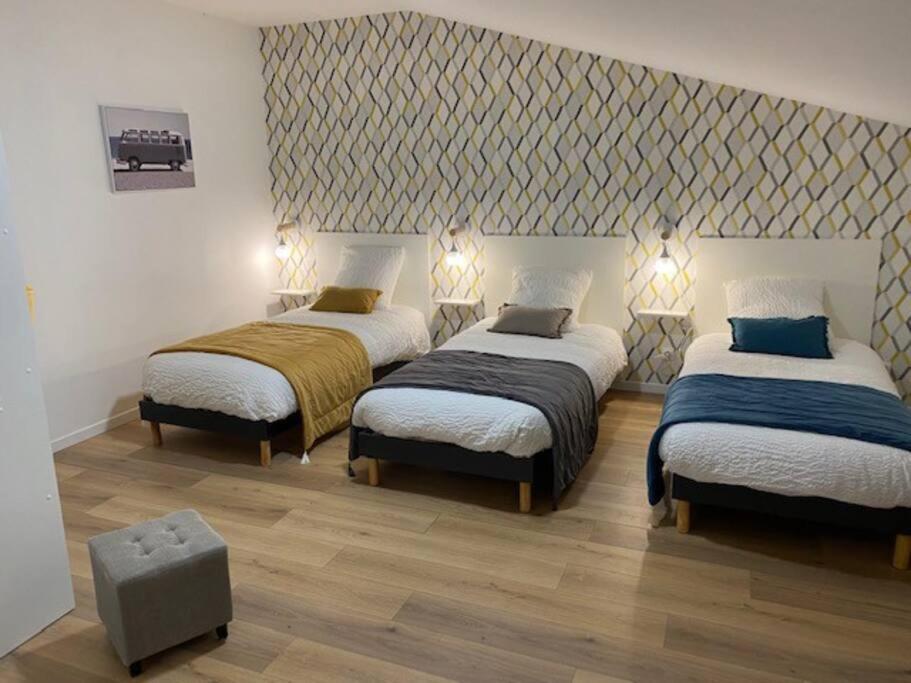 Au Petit Bragard- Triplex Proche Centre Ville Saint-Dizier Kültér fotó